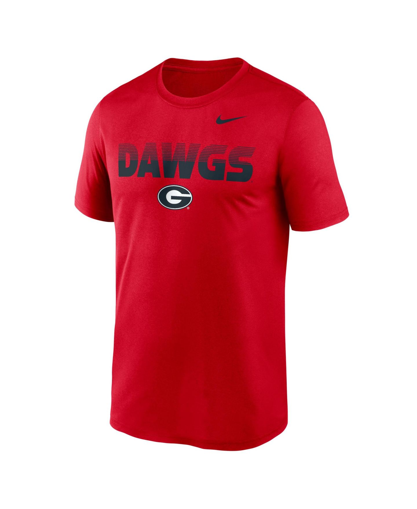 Мужская футболка Nike Red Georgia Bulldogs Primetime Legend Kinetic Mantra Dri-FIT — фото 2