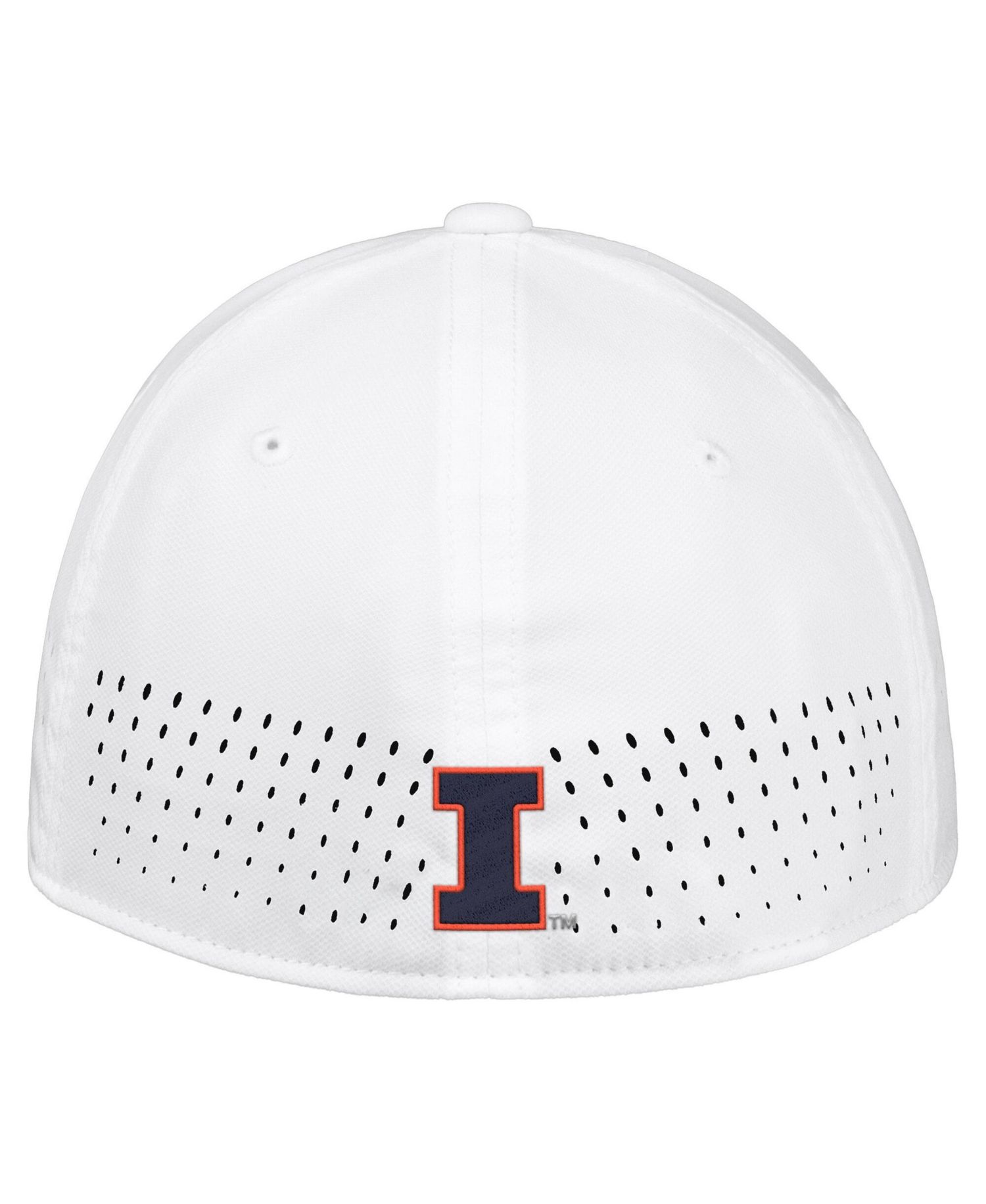 Men's White Illinois Fighting Illini 2026 On-Field AeroBill SwooshFlex Dri-FIT Hat