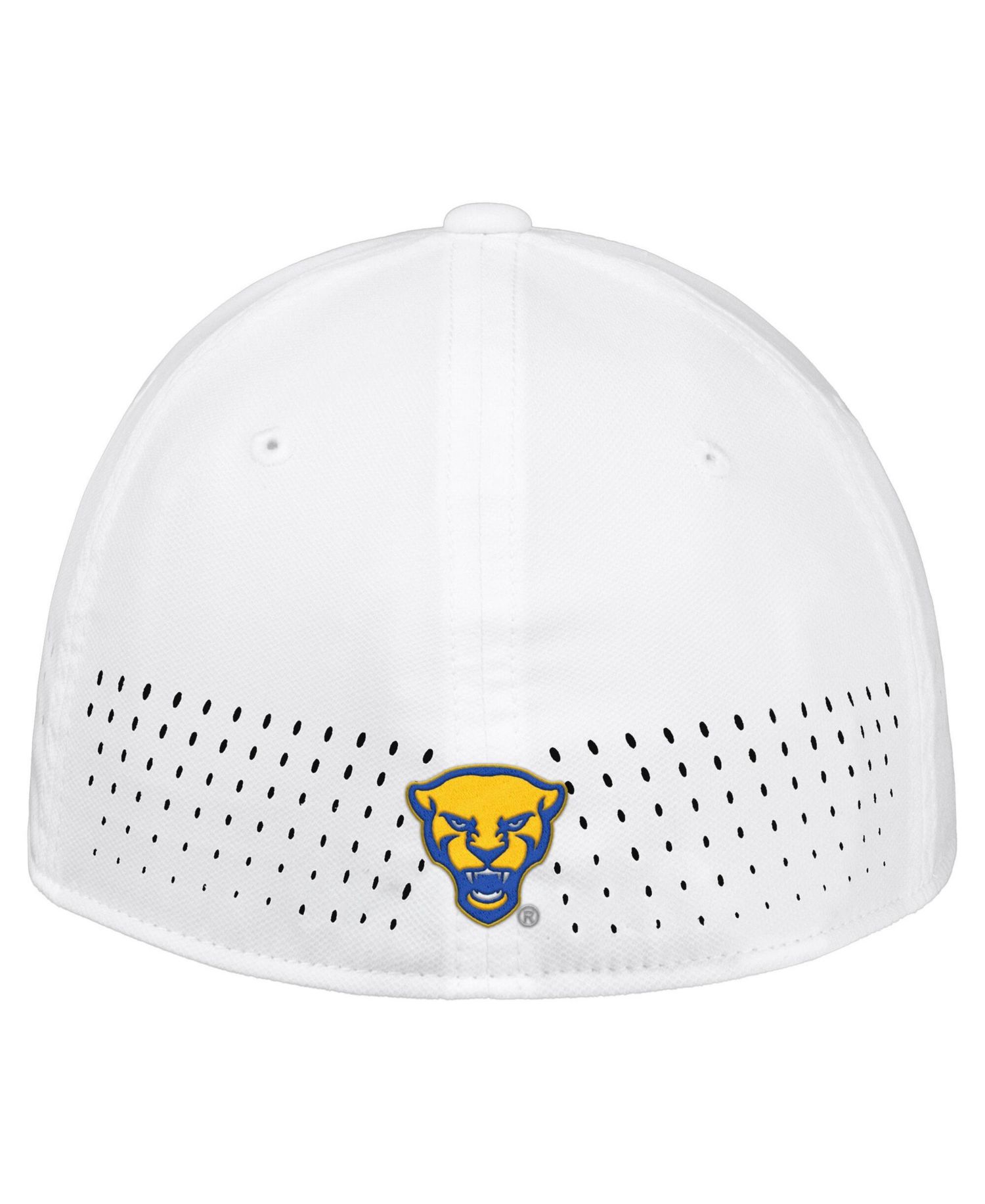 Men's White Pitt Panthers 2026 On-Field AeroBill SwooshFlex Dri-FIT Hat