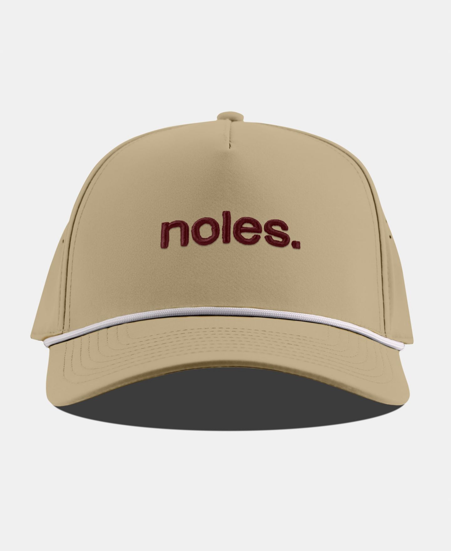 Мужской головной убор Branded Bills Khaki Florida State Seminoles Statement Adjustable Rope Hat — фото 2