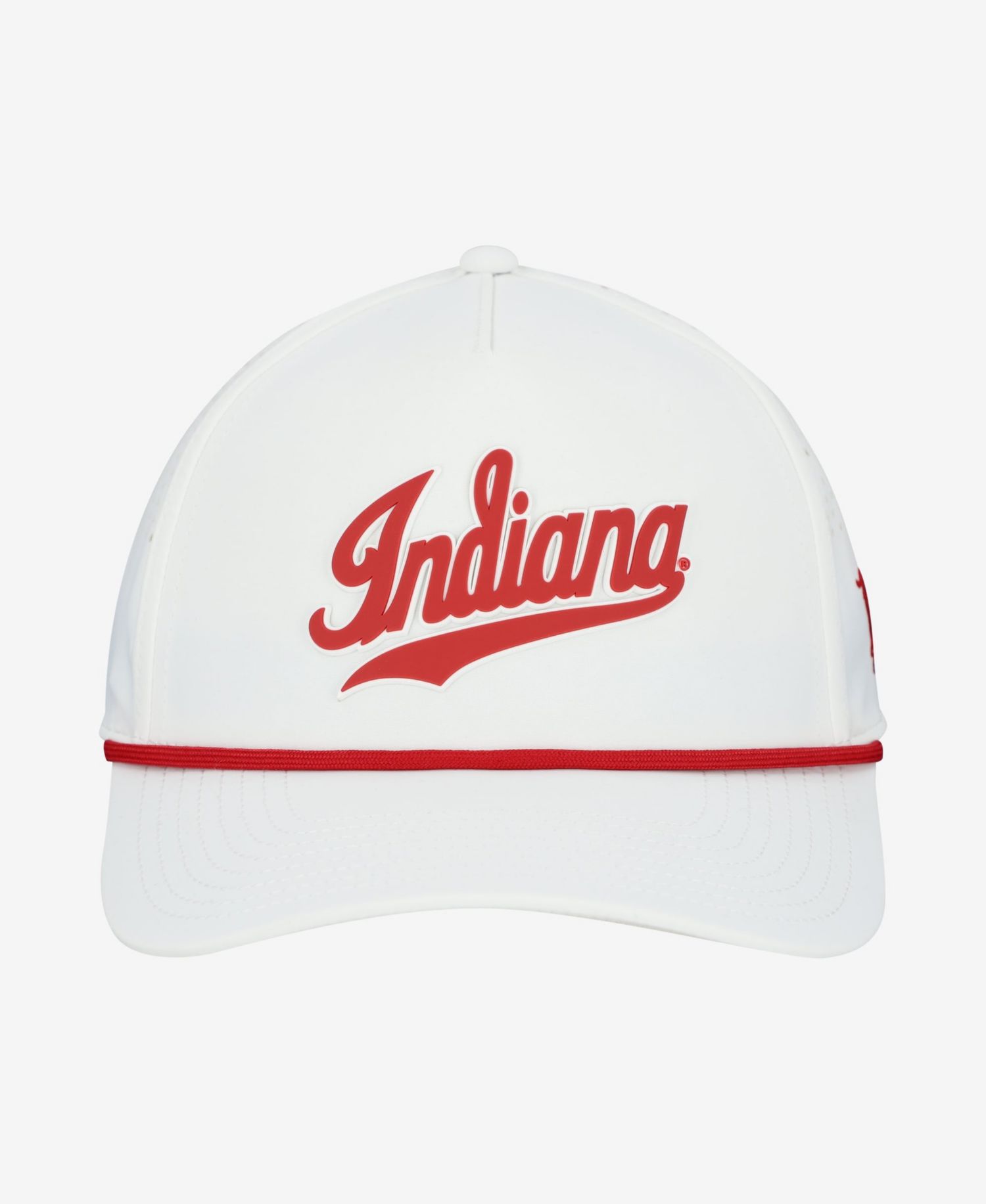 Men's White Indiana Hoosiers Classic Adjustable Rope Hat