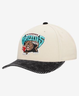 Men's Cream Vancouver Grizzlies Washed Corduroy Pro Crown Snapback Hat