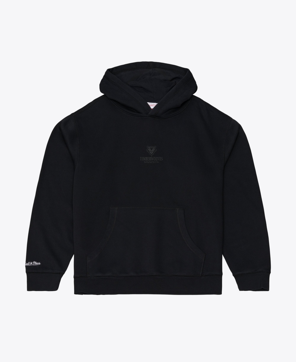 Mitchell & Ness Men's Black Minnesota Timberwolves Core Fleece Hoodie