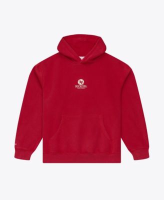 Men's Scarlet Ohio State Buckeyes Core Icon Fleece Hoodie