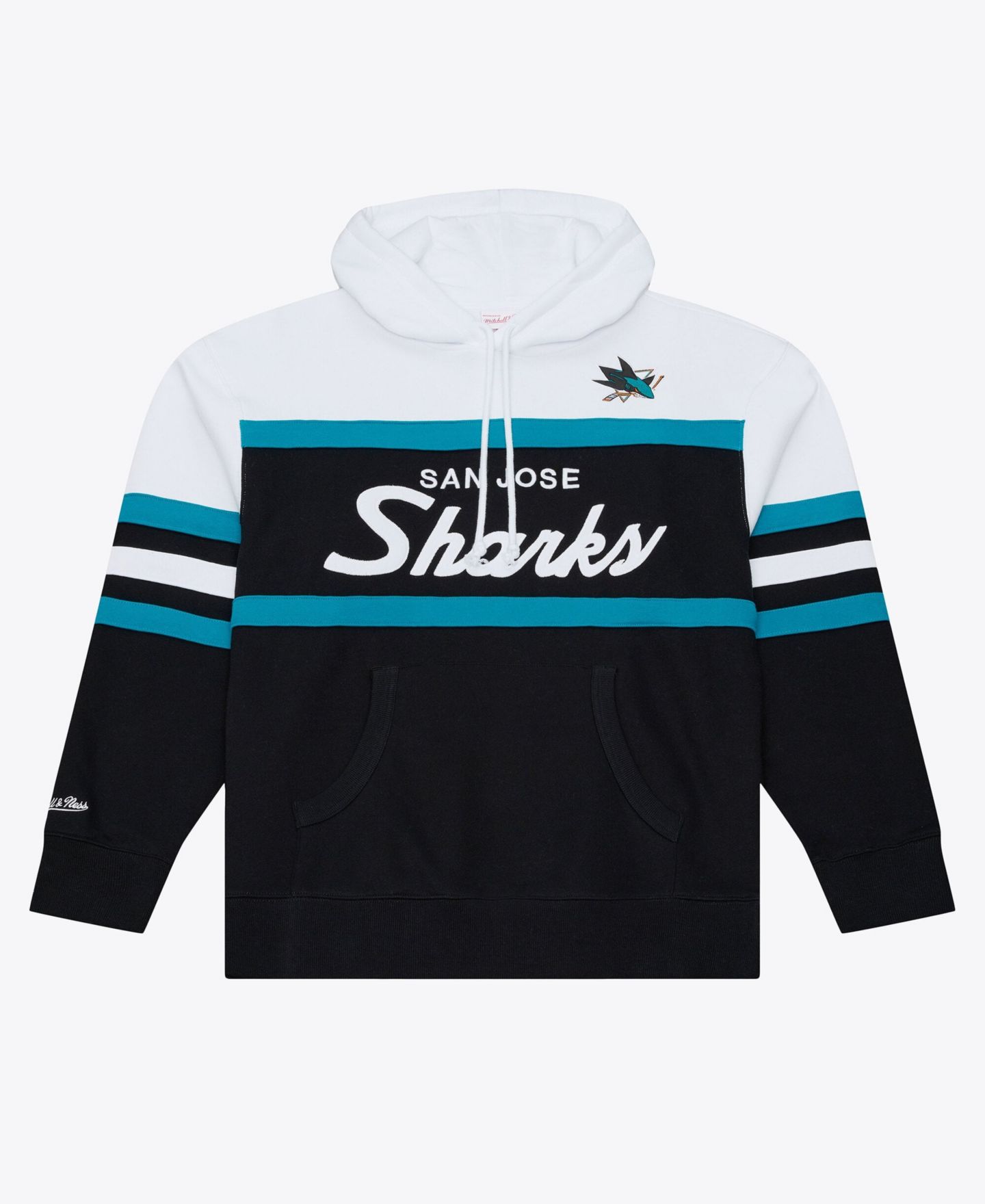 Мужское худи Mitchell & Ness Black San Jose Sharks Head Coach — фото 1
