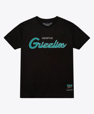 Men's Black Memphis Grizzlies Vintage Wordmark T-Shirt