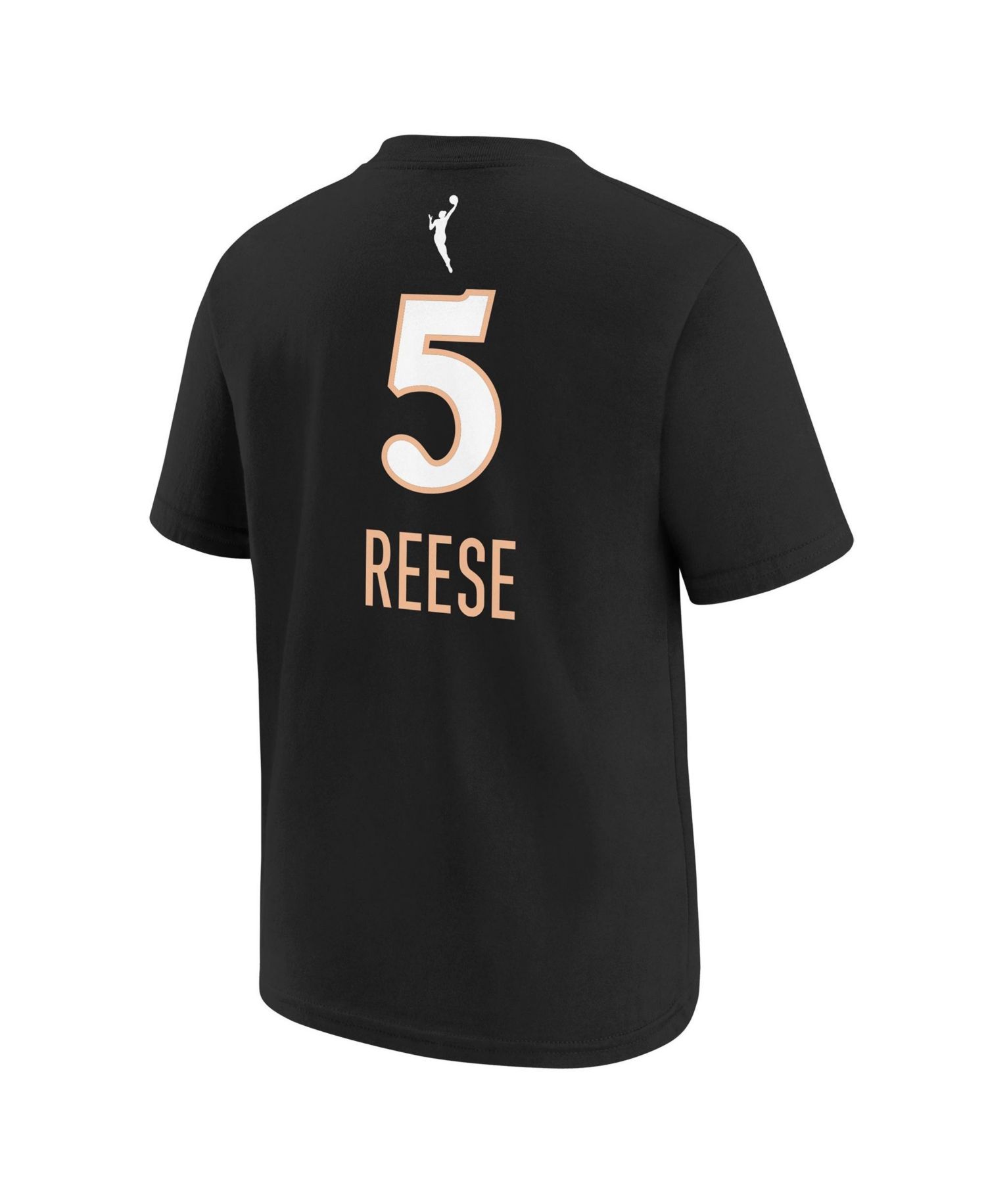 Big Boys and Girls Angel Reese Black Atlanta Dream Rebel Edition Name & Number T-Shirt