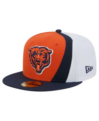 Men's Orange/Navy Chicago Bears Shock 59FIFTY Fitted Hat