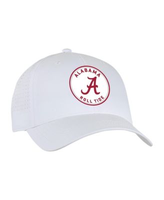 Men's and Women's  White Alabama Crimson Tide Brezo Adjustable Hat