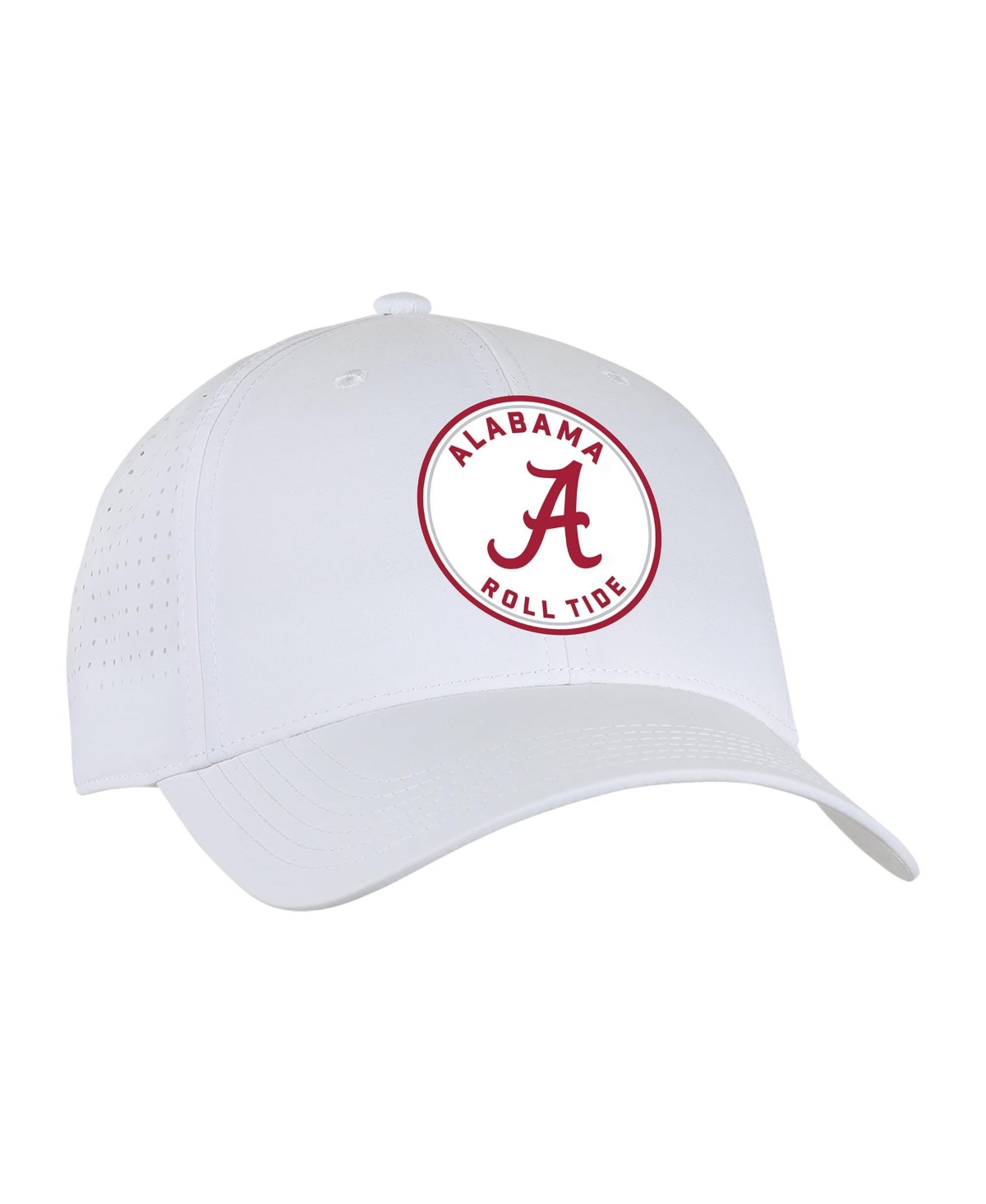 Ahead Men's And Women's White Alabama Crimson Tide Brezo Adjustable Hat