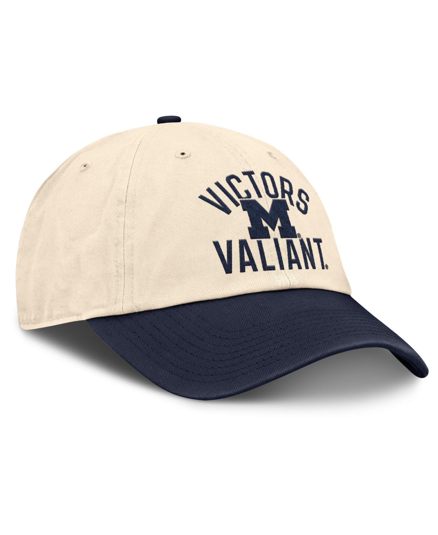 Men's and Women's Natural Michigan Wolverines 2026 Primetime Natural 2-Tone Club Adjustable Hat
