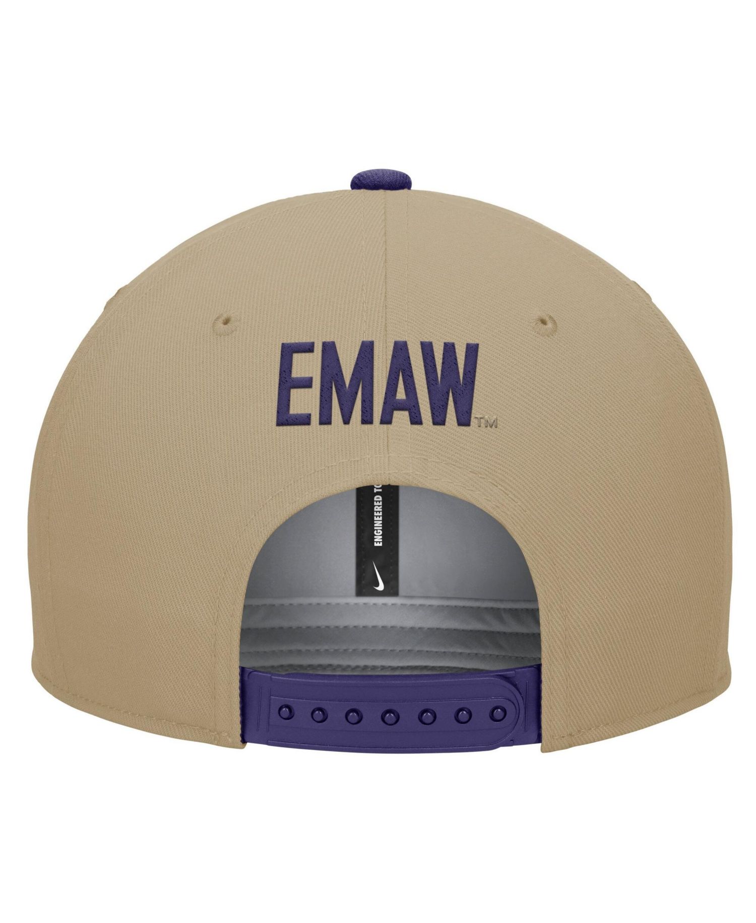 Men's Beige/Purple Kansas State Wildcats Pro Dri-FIT Snapback Hat