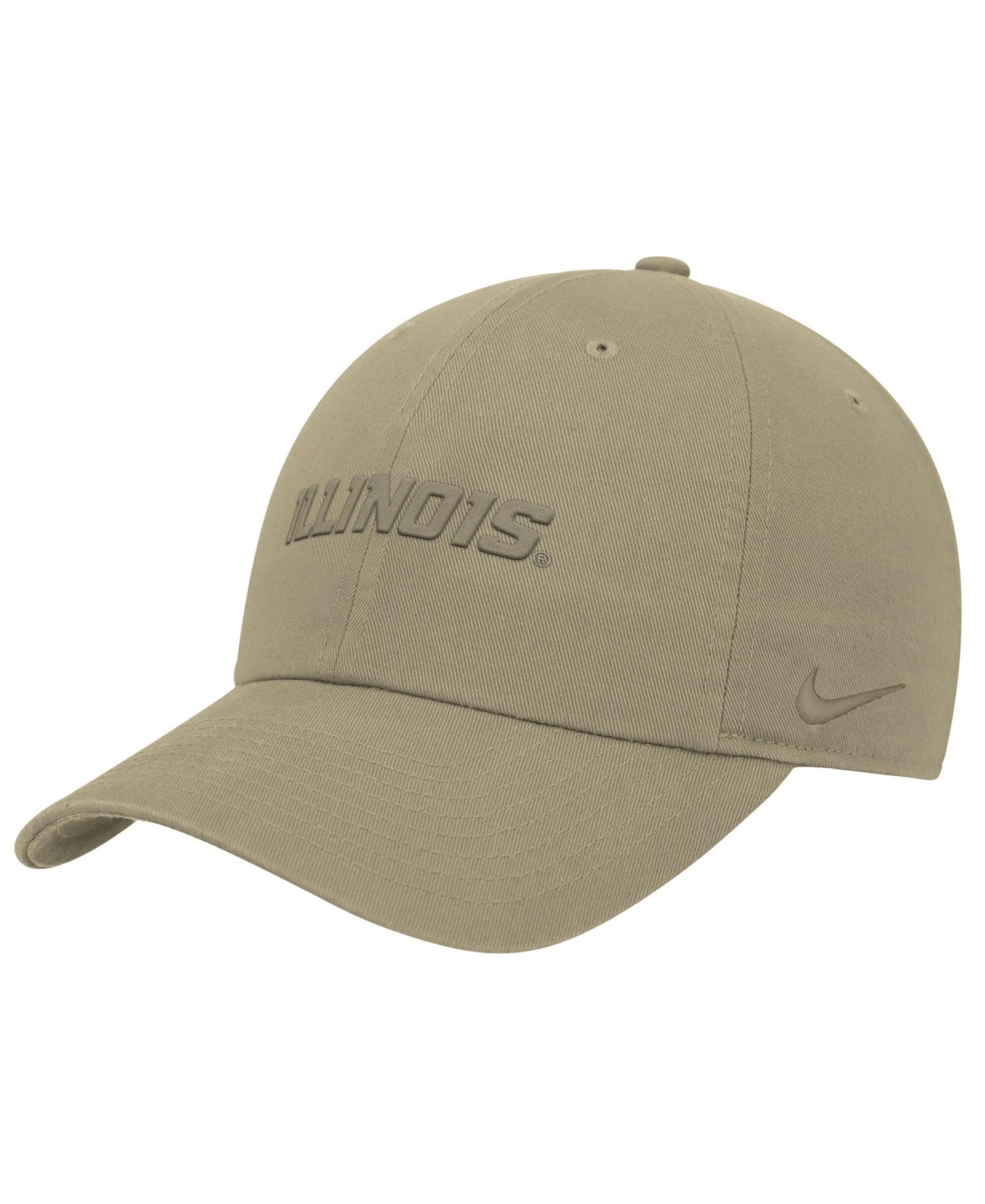 Nike Men's Beige Illinois Fighting Illini Club Adjustable Hat