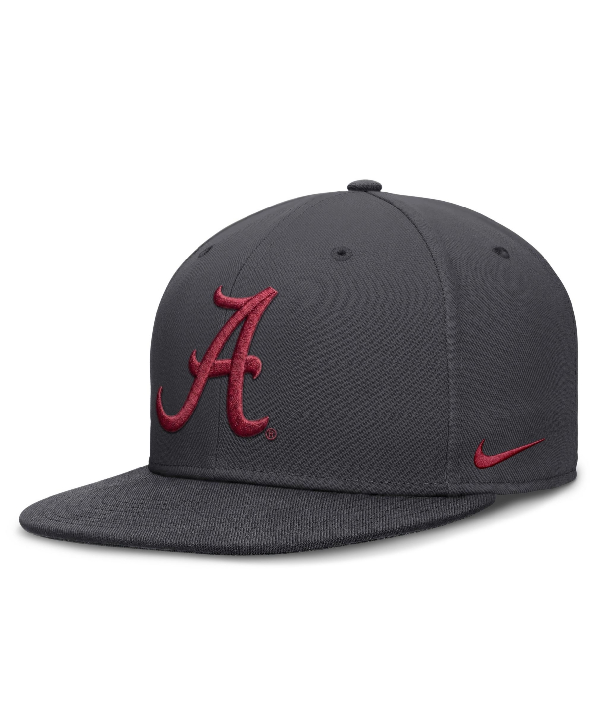 Nike Men's Anthracite Alabama Crimson Tide Pro Dri-fit Fitted Hat