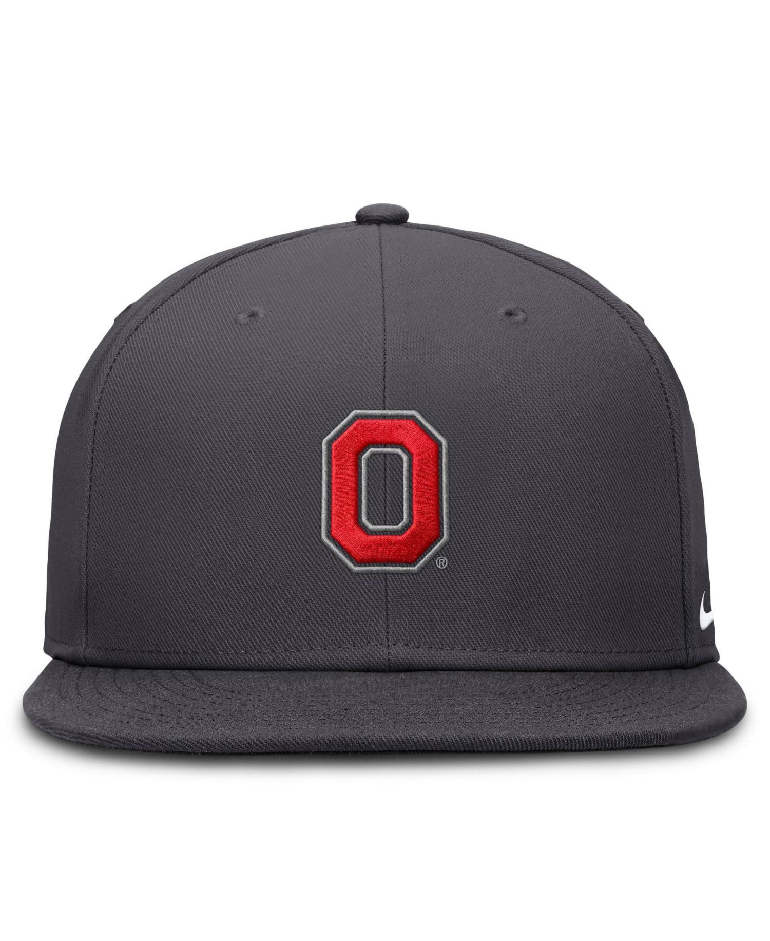 Men's Anthracite Ohio State Buckeyes Pro Dri-FIT Fitted Hat