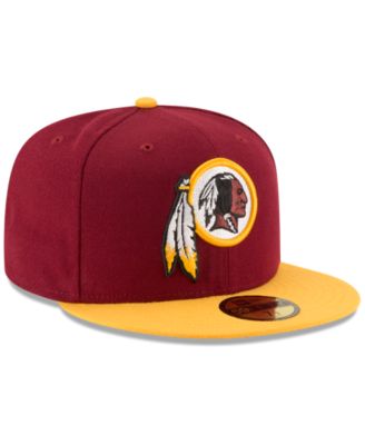 washington redskins fitted cap