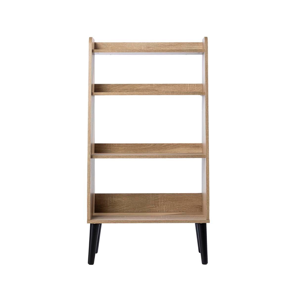 Augusta Home Berritza Midcentury Modern Bookshelf - Natural