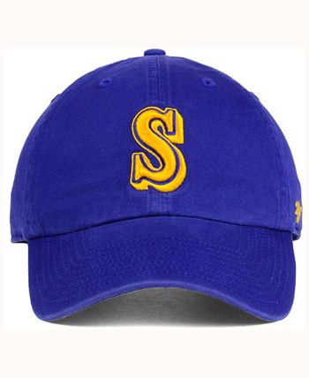  Seattle Mariners Cooperstown '47 Clean Up Adjustable Hat / Cap  : Sports & Outdoors