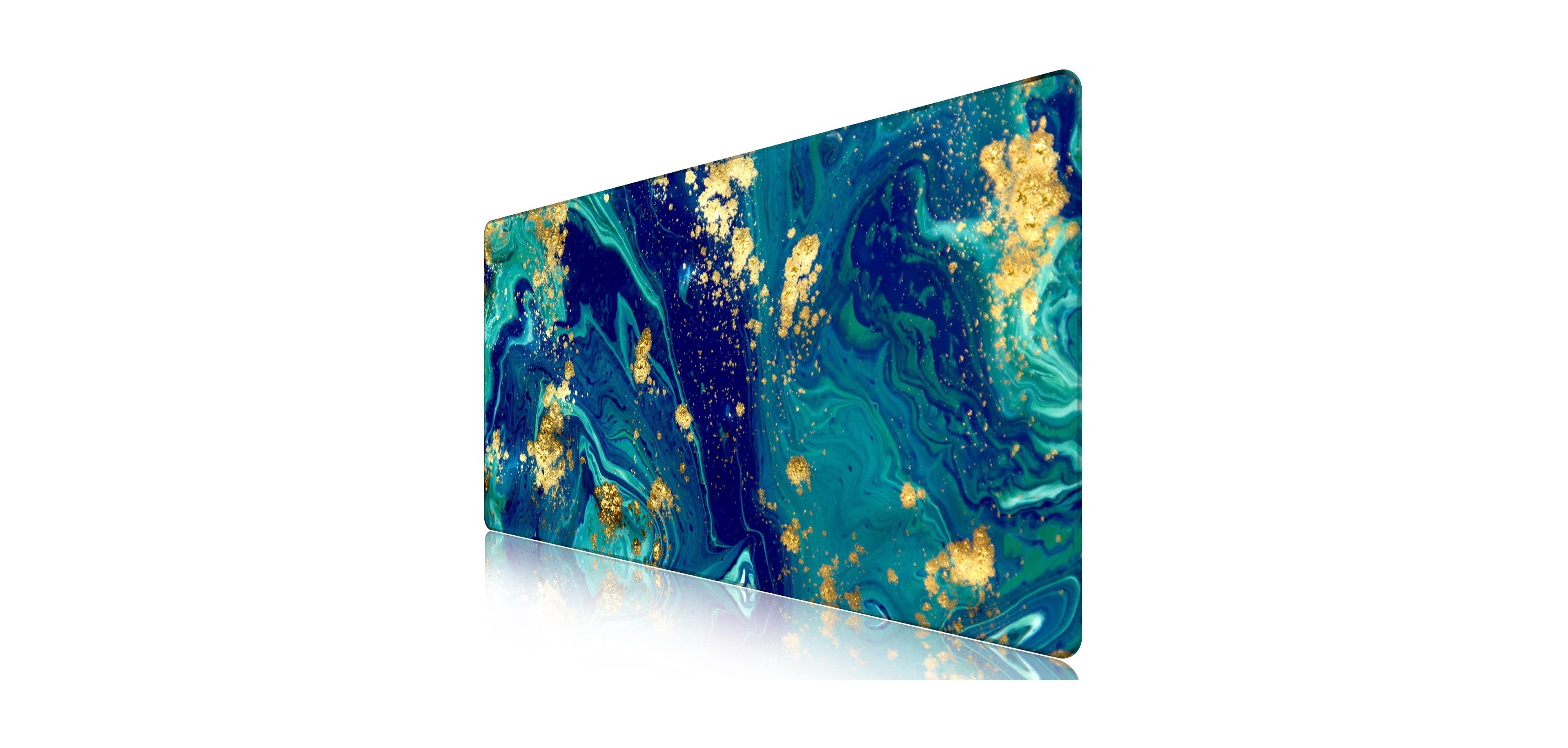 Lofree Large Desk Mat Mouse Pad Smooth Surface Non-Slip Base Stitched Edges Water-resistant For Home Office Gaming
