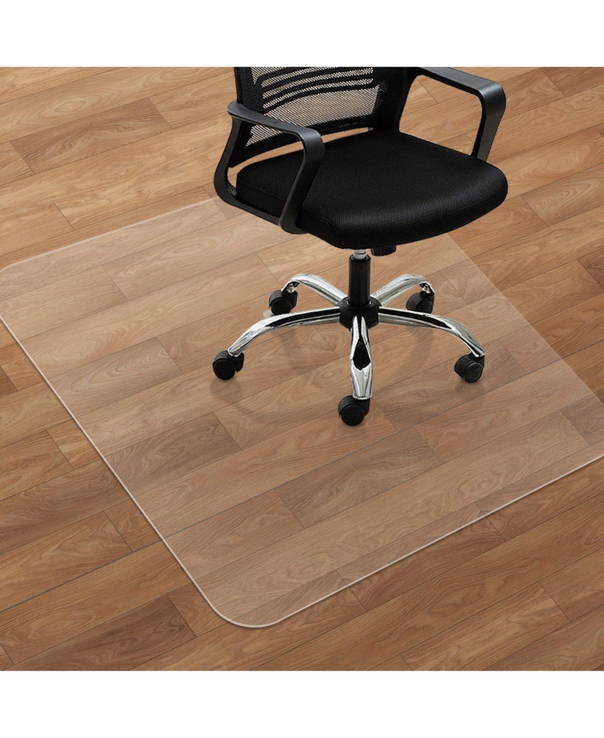 Danrong Heavy Duty Pvc Desk Mat Anti Slip Floor Protector For Home Office
