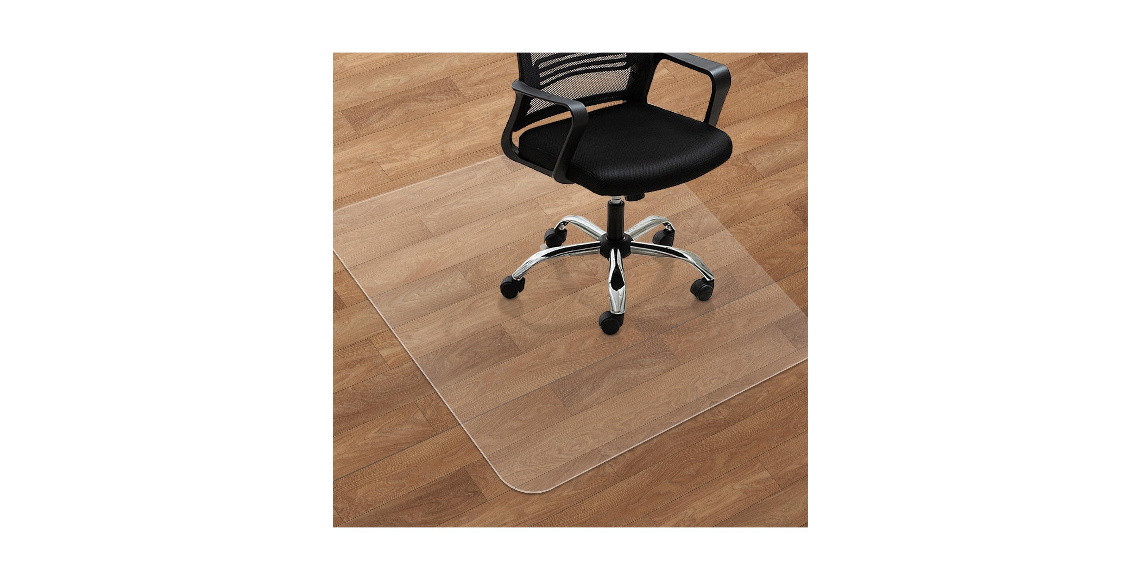 Danrong Heavy Duty Pvc Desk Mat Anti Slip Floor Protector For Home Office