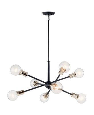Armstrong 30" Wide 8-Light Sputnik Chandelier