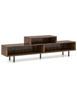 63 Inch 3-Cubby TV Stand for TVs up to 70 Inches