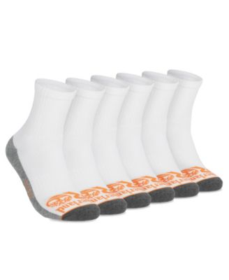 Men's PRO Arch Support Cushioned Quarter Socks, 6-Pack