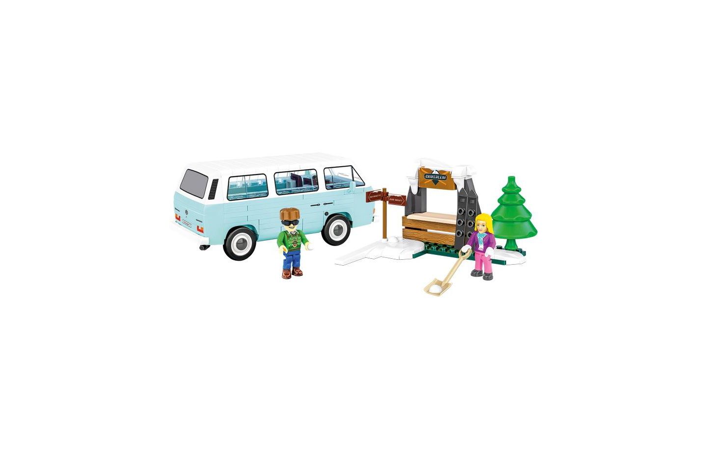 Детский конструктор COBI Winter Adventure VW T3 189-Piece Building Set, Ages 7+ — фото 6