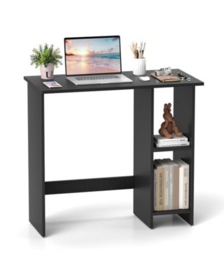 31.5 Inch Small Computer Desk with 3-Position Adjustable Shelf