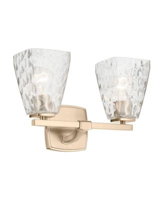 Marant Champagne Bronze Bath 2Lt with Clear Water Glass