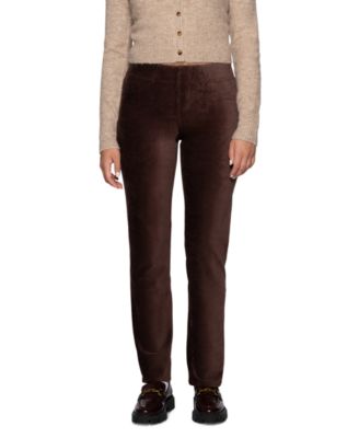 Women's Classic Corduroy Pull-On Mid-Rise Pants