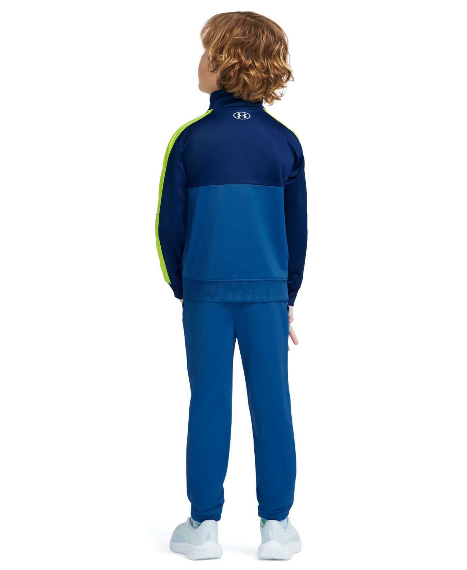 Boys' 4-7 Rival Color-Block Zip-Up Long-Sleeve Jacket and Pants, 2-Piece Set