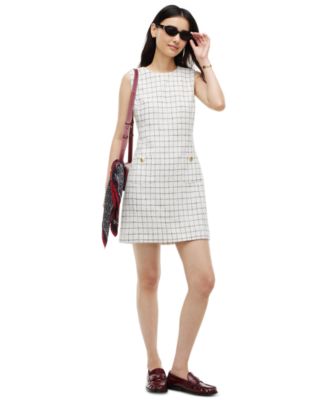Women's Festive Boucl&eacute; Mini Dress
