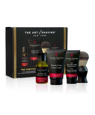 The 4-Pc. Essential Shaving Set - Sandalwood