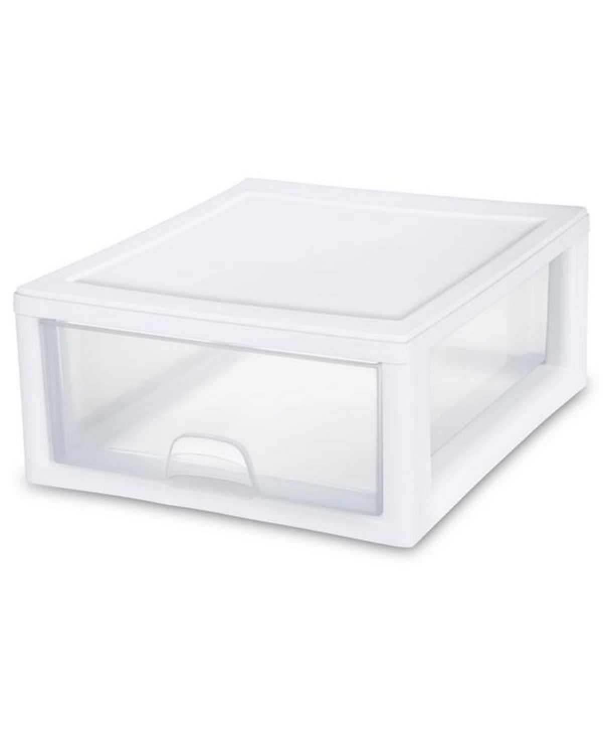 Sterilite 16 Quart Clear Plastic Stacking Storage Drawer Container Box