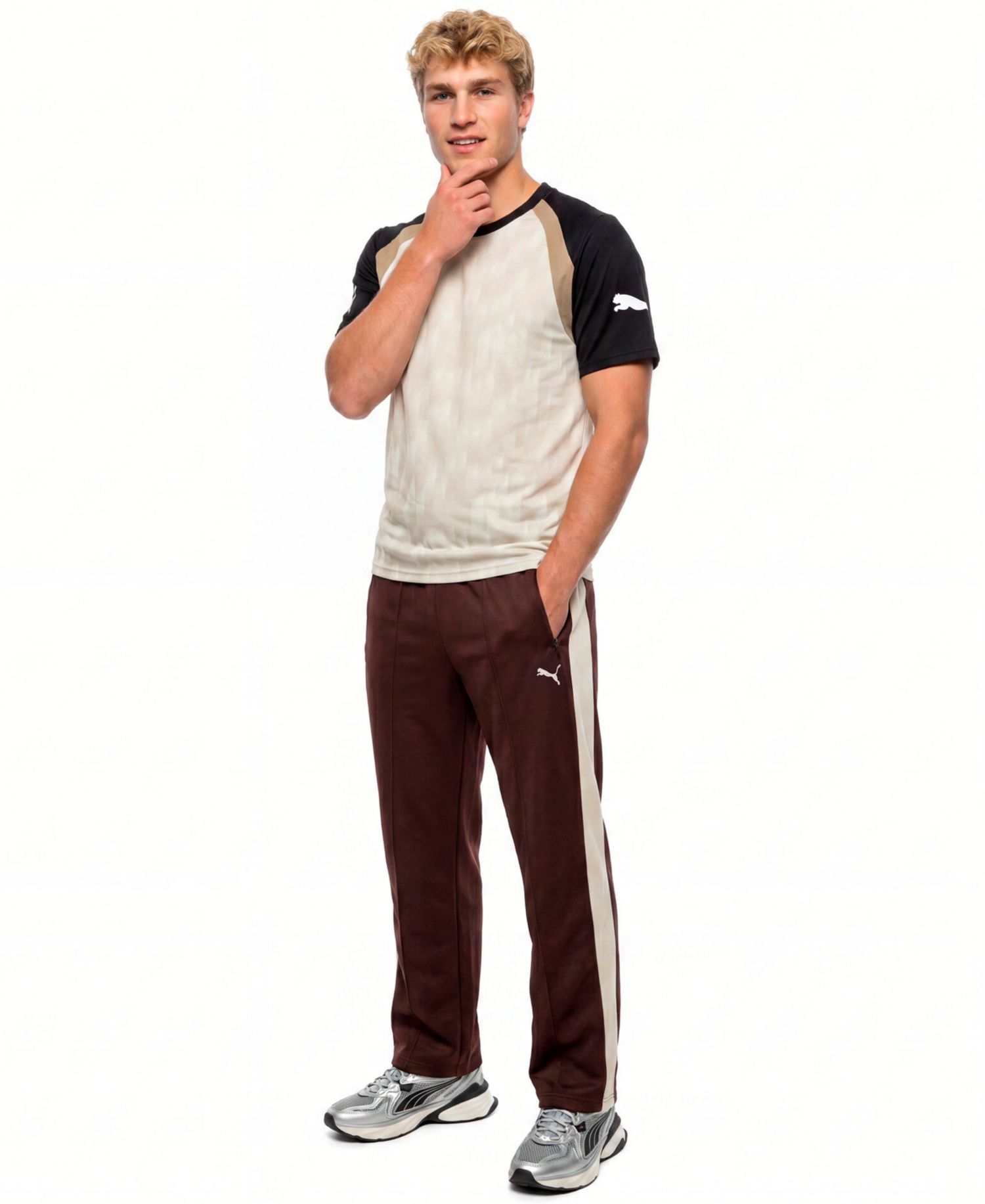 Men's IndividualFinal Soccer Jersey Slim-Fit T-Shirt