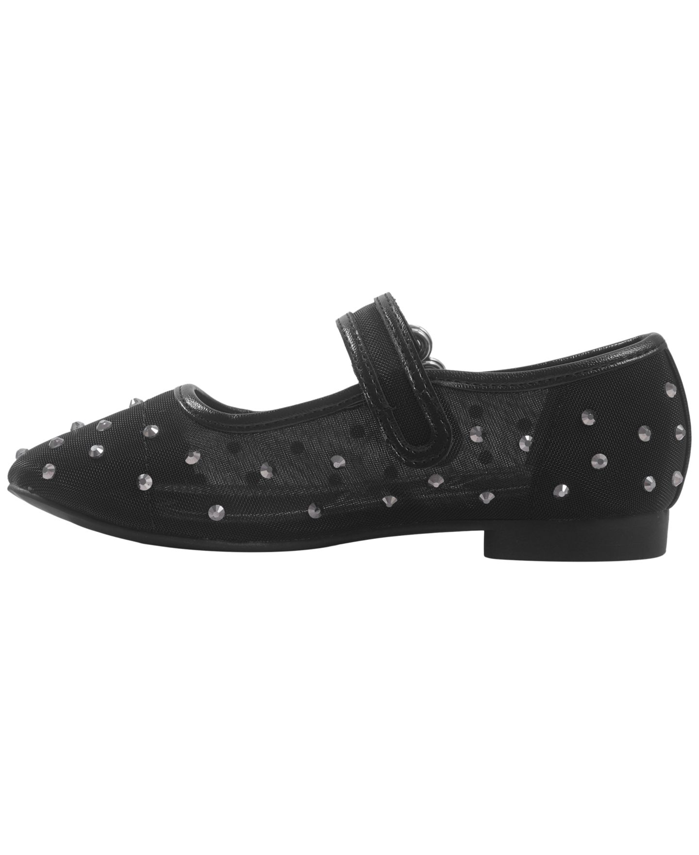 Балетки Sam Edelman Maeve Instep Strap Flats для девочек, цвет: Чёрный — фото 6