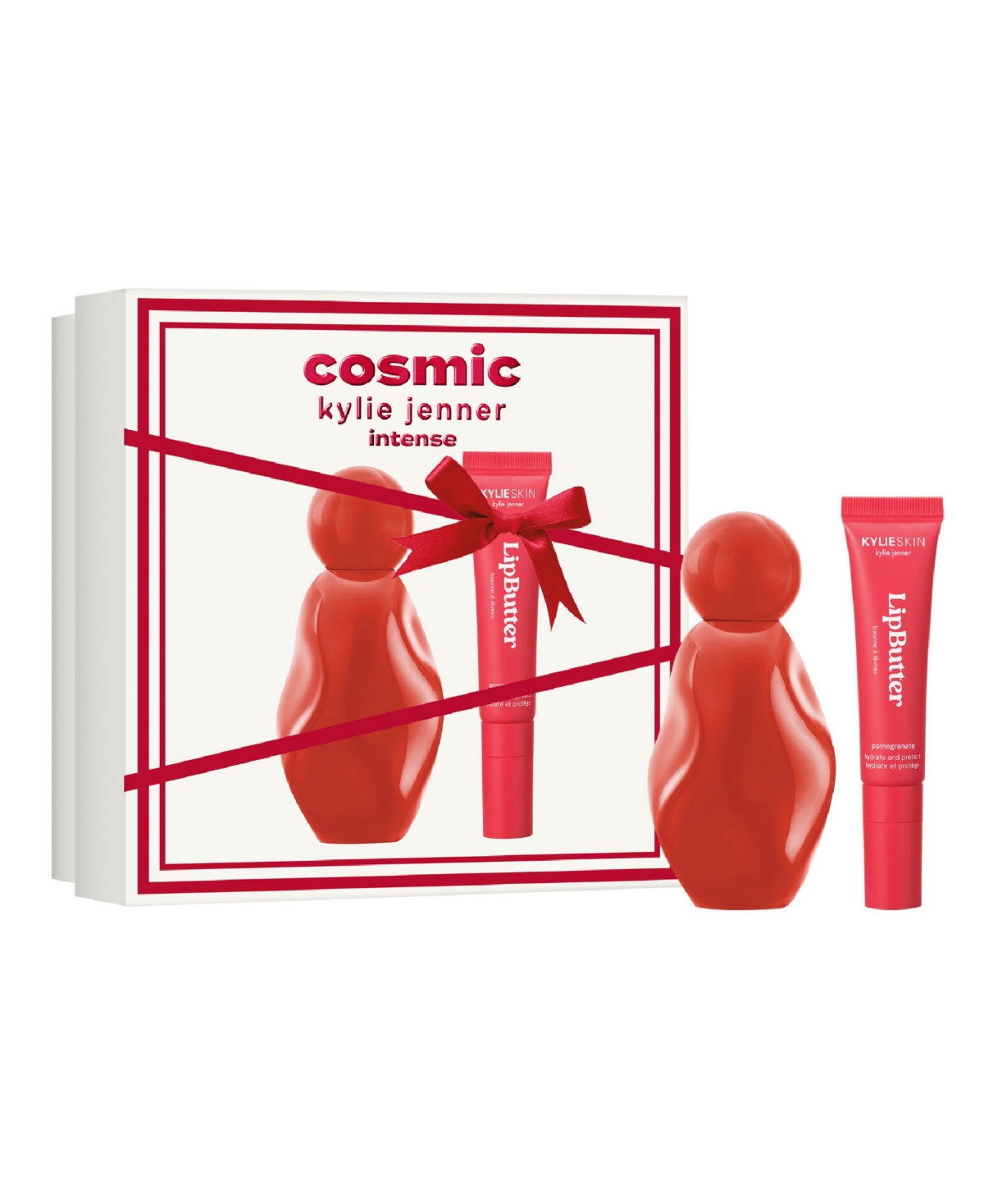 Kylie Cosmetics 2-Piece Cosmic Kylie Jenner Intense Eau de Parfum Spray & Pomegranate Lip Butter Duo Gift Set