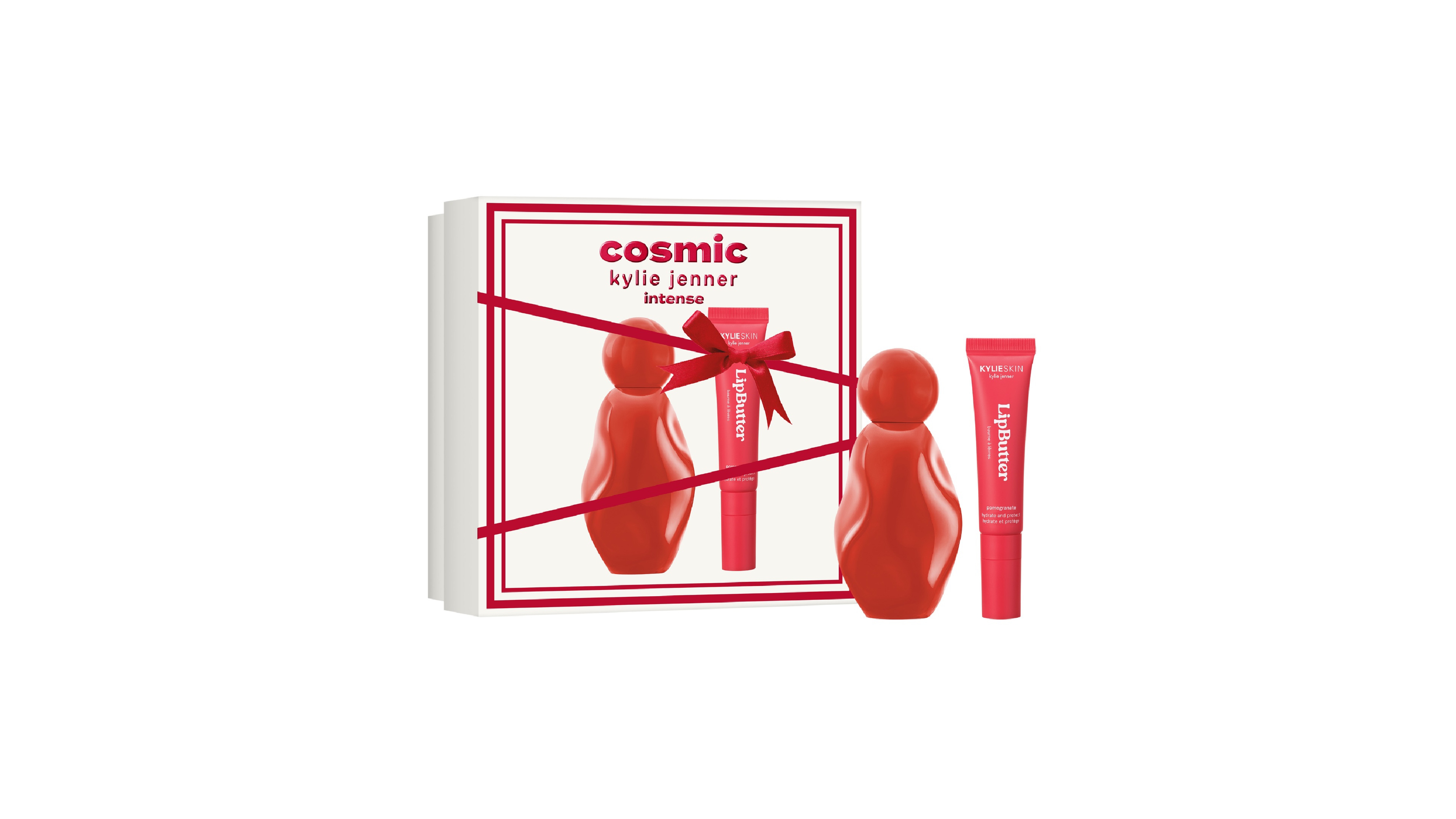 Kylie Cosmetics 2-Piece Cosmic Kylie Jenner Intense Eau de Parfum Spray & Pomegranate Lip Butter Duo Gift Set
