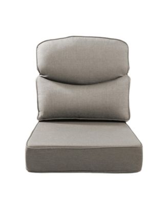 Luxury Smile 24x22x6 Outdoor Cushions, Water Resistant Olefin Deep Seat Cushion for Patio Wicker Chair Sofa