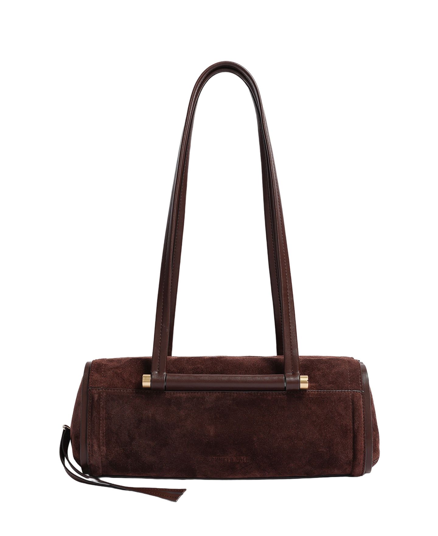 Женская сумка Kenneth Cole Highline East West Medium Leather Shoulder Handbag, цвет: Шоколадный — фото 1