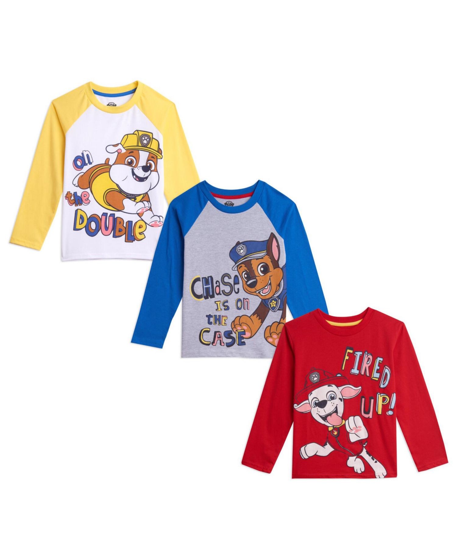 Boys Pack Long Sleeve T-Shirts