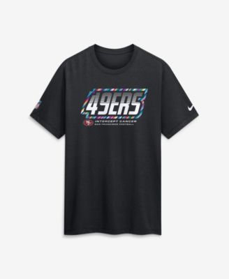 Men's Black San Francisco 49ers 2026 NFL Cruical Catch Sideline Dri-Fit T-Shirt