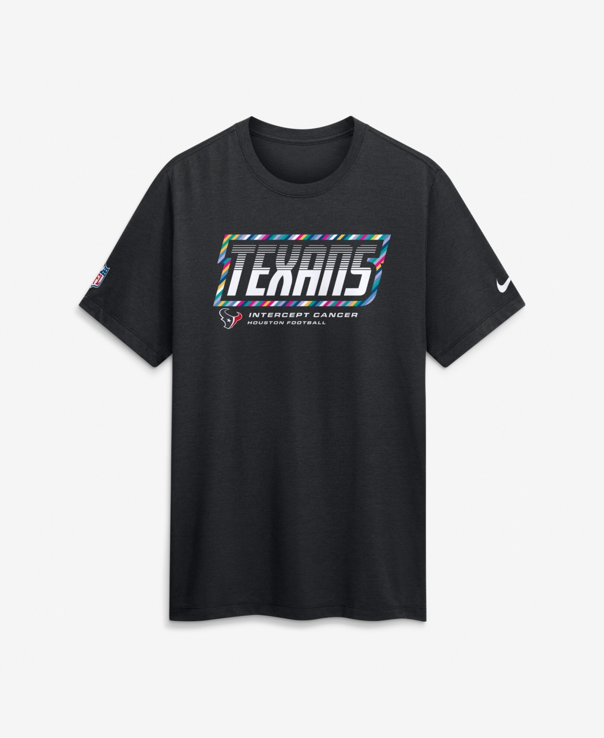Nike Men's Houston Texans 2026 Nfl Cruical Catch Sideline Dri-Fit T-Shirt
