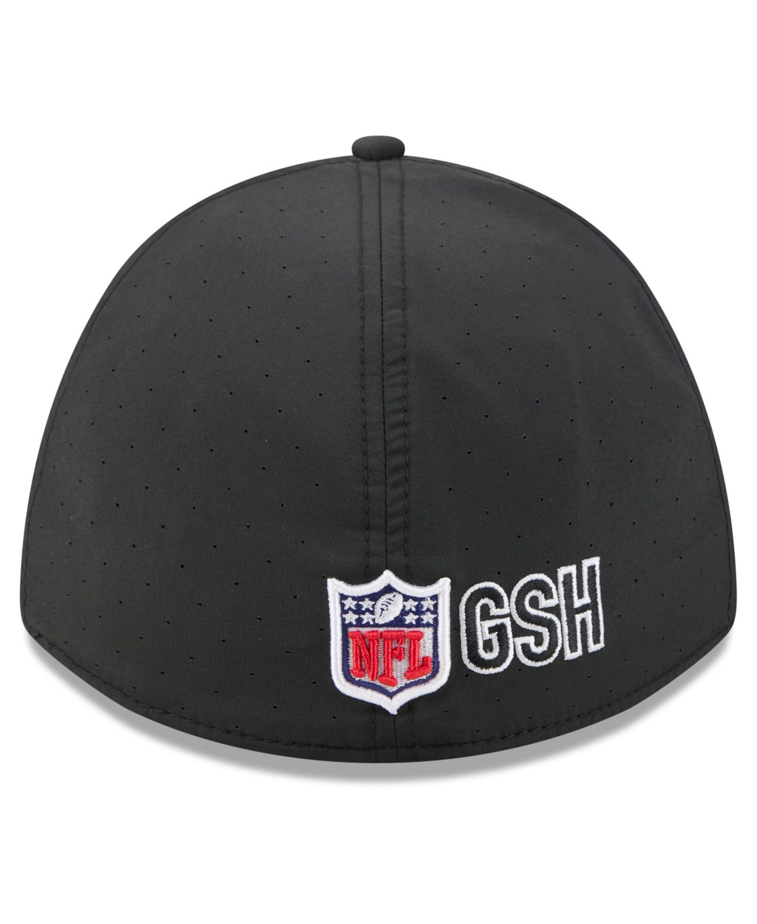 Men's Black Chicago Bears 2026 NFL Cruical Catch 39THIRTY M-Crown Stretch Hat