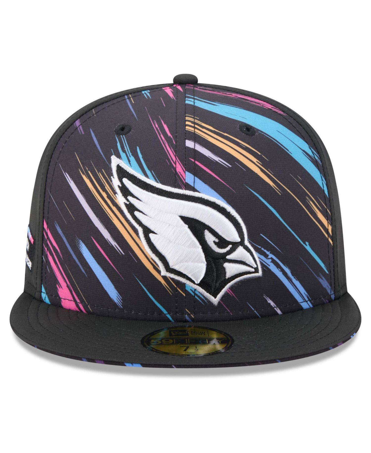 Men's Black Arizona Cardinals 2026 NFL Cruical Catch 59FIFTY Fitted Hat