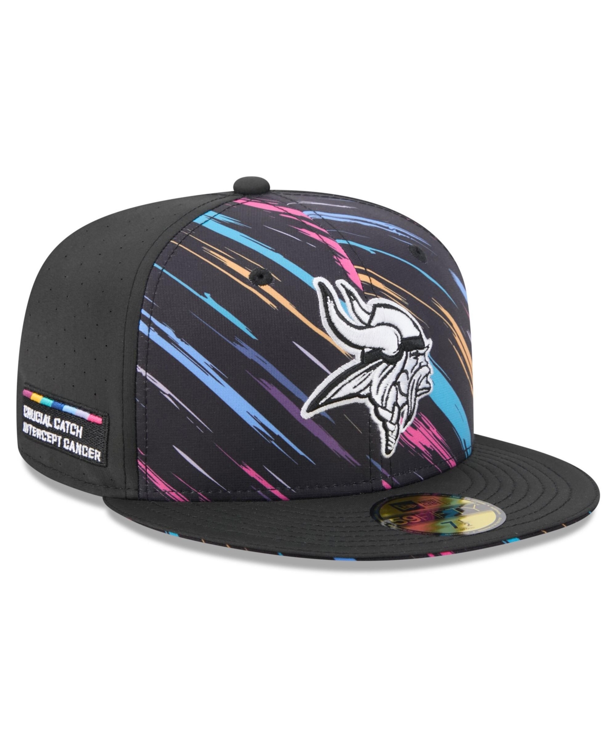 New Era Men's Black Minnesota Vikings 2026 Nfl Cruical Catch 59FIFTY Fitted Hat