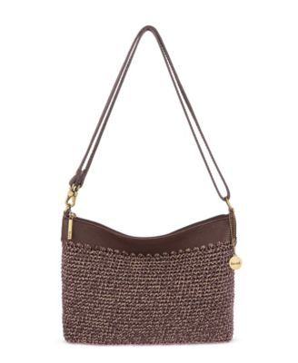 Women's Lumi Crochet Medium Adjustable Crossbody Handbag