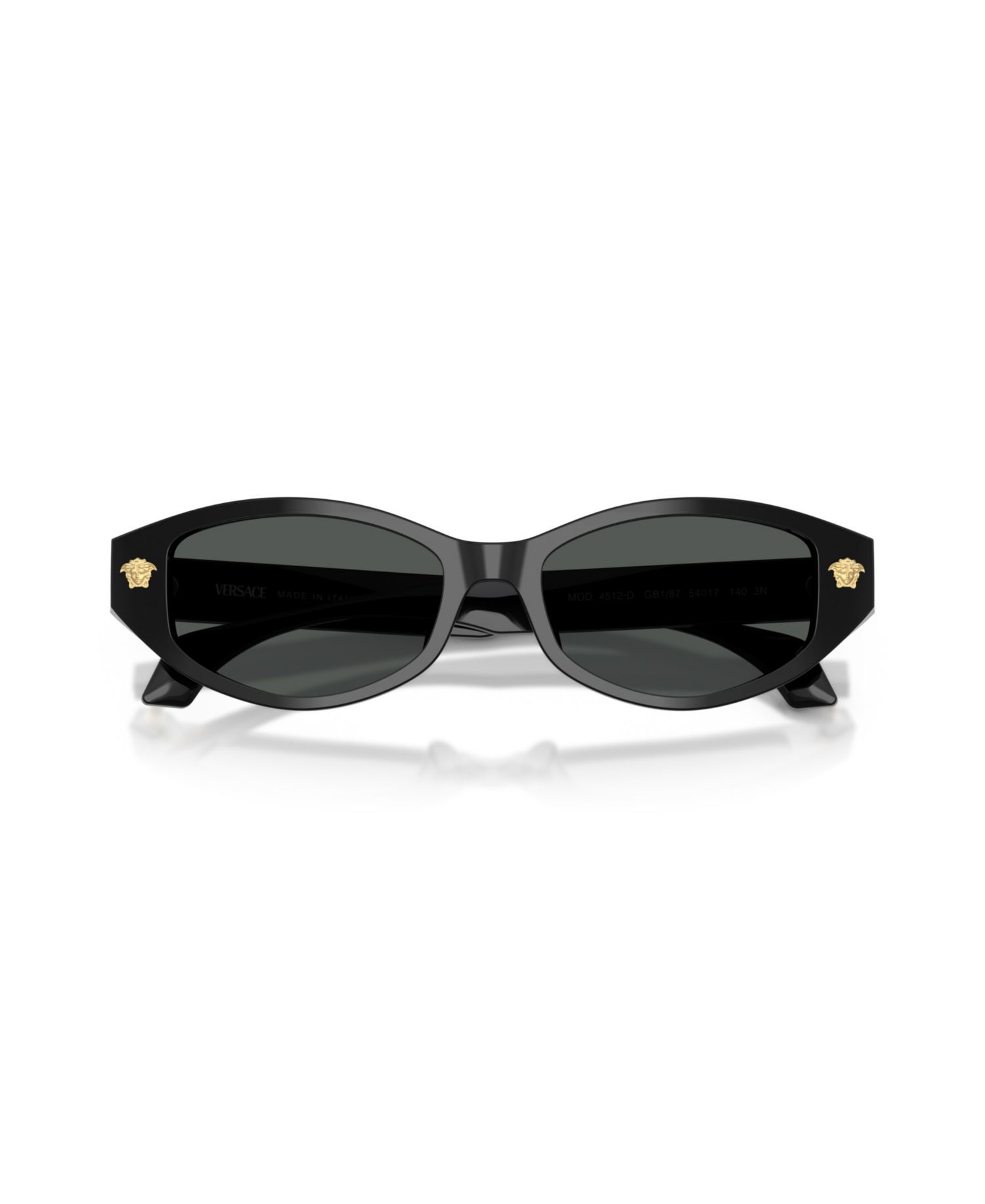 Women's Cat Eye Acetate Low Bridge Sunglasses VE4512D